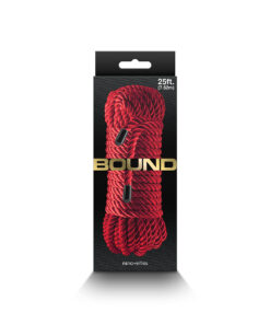 Alternative view of Bound Rope 25ft - Red