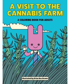 Wood Rocket Visit to the Cannabis Farm Coloring Book