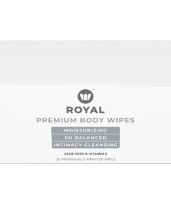 Royal Condom Intimacy Cleansing Wipes 30ct