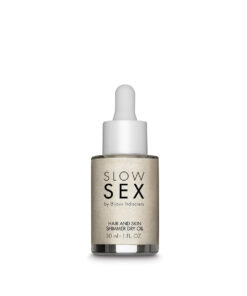 Bijoux Indiscrets Slow Sex Hair & Skin Shimmer Dry Oil