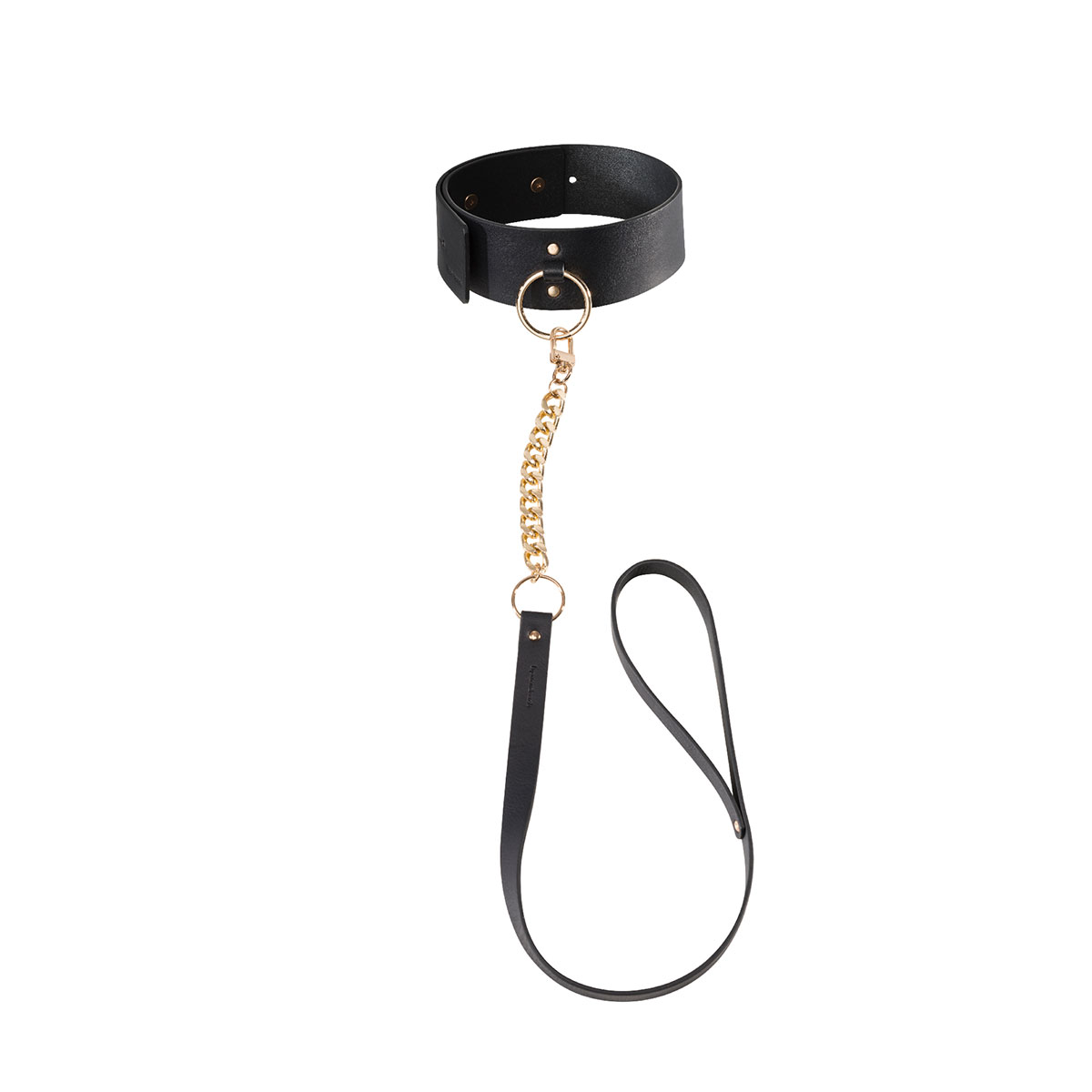 Bijoux Indiscrets Maze Choker with Leash - Black - Image 5