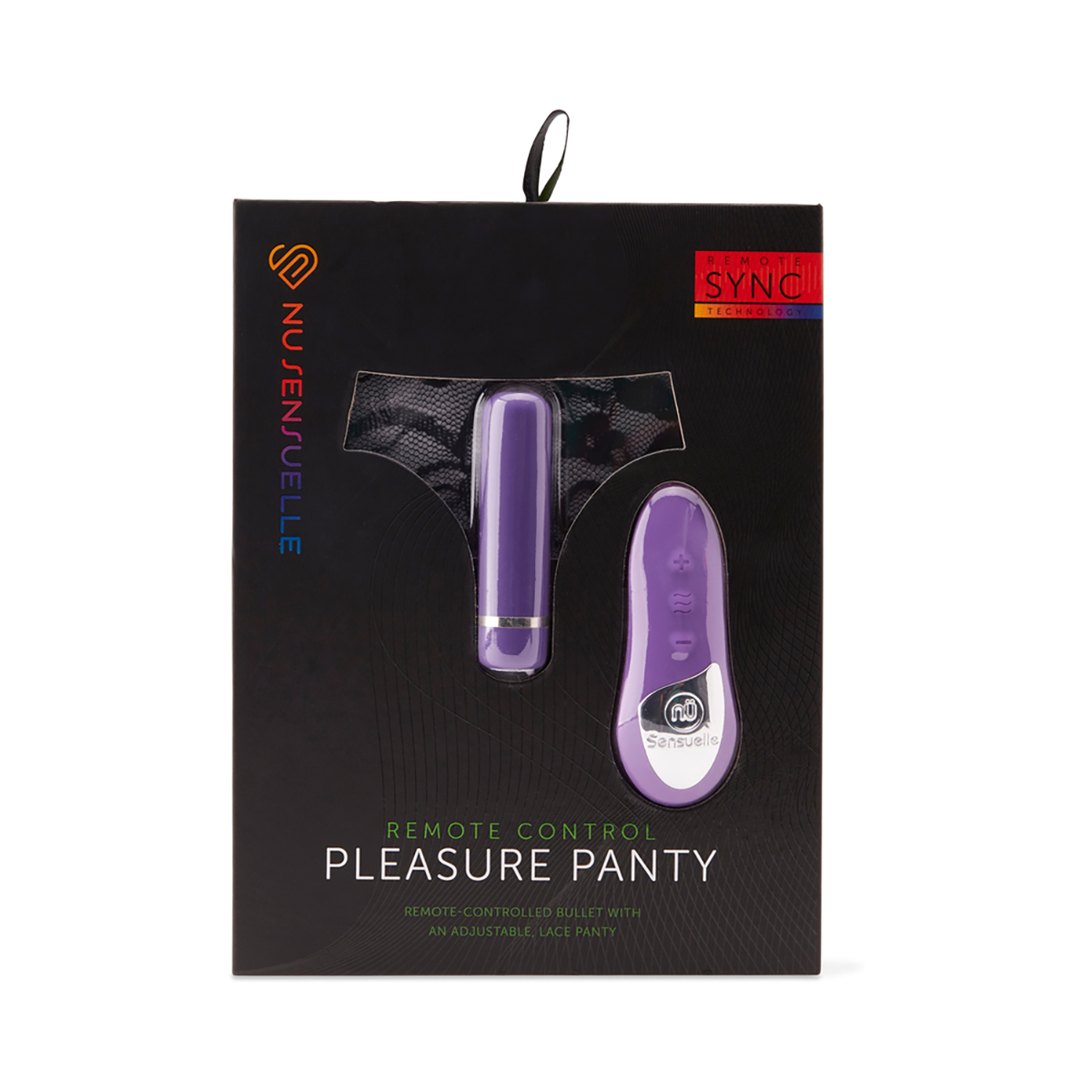 Nu Sensuelle Pleasure Panty with Remote Control 15 Function Bullet - Purple - Image 5