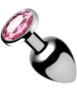 Booty Sparks Pink Gem - Small Anal Plug