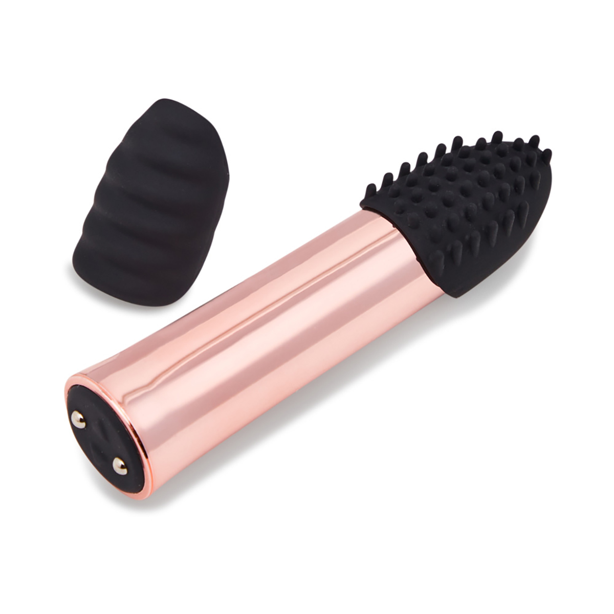 Nu Sensuelle Point Plus 20 Function Bullet with Sleeves - Rose Gold - Image 3