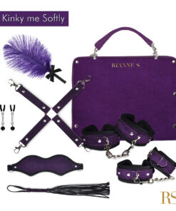 Rianne S Kinky Me Softly Bondage Kit - Purple