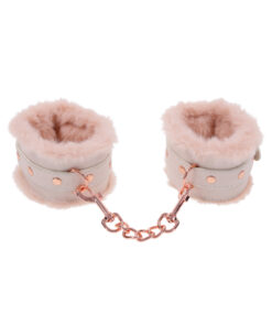 Sportsheets Sex & Mischief Peaches n CreaMe Fur Handcuffs