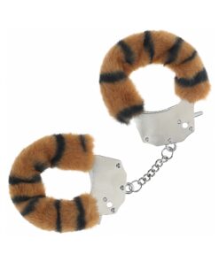 Ouch! Heavy-Duty Fluffy Handcuffs Tiger