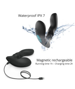 Alternative view of Love to Love Player One Dual Motor Vibrating Prostate Massager With Remote Black