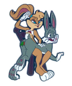 Geeky & Kinky Bad Bunnies Bugs Pin