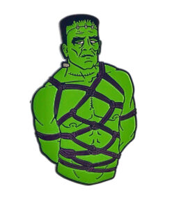 Geeky & Kinky Frankenstein Bound Pin
