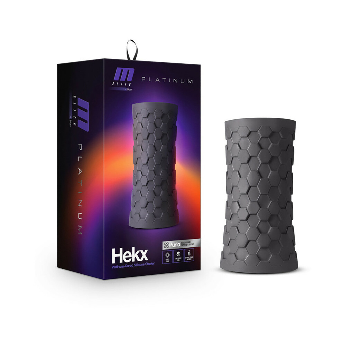 M Elite Platinum Hekx Stroker Black - Image 6