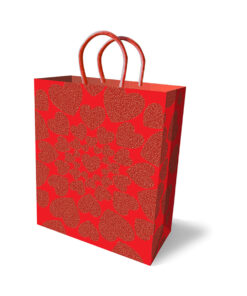 Glitter Hearts Sparkle Gift Bag