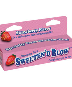 Sweeten'd Blow Oral Pleasure Gel 1.5 oz. - Strawberry