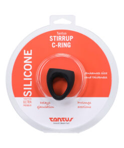 Tantus Stirrup C-Ring CockBallSling Blk