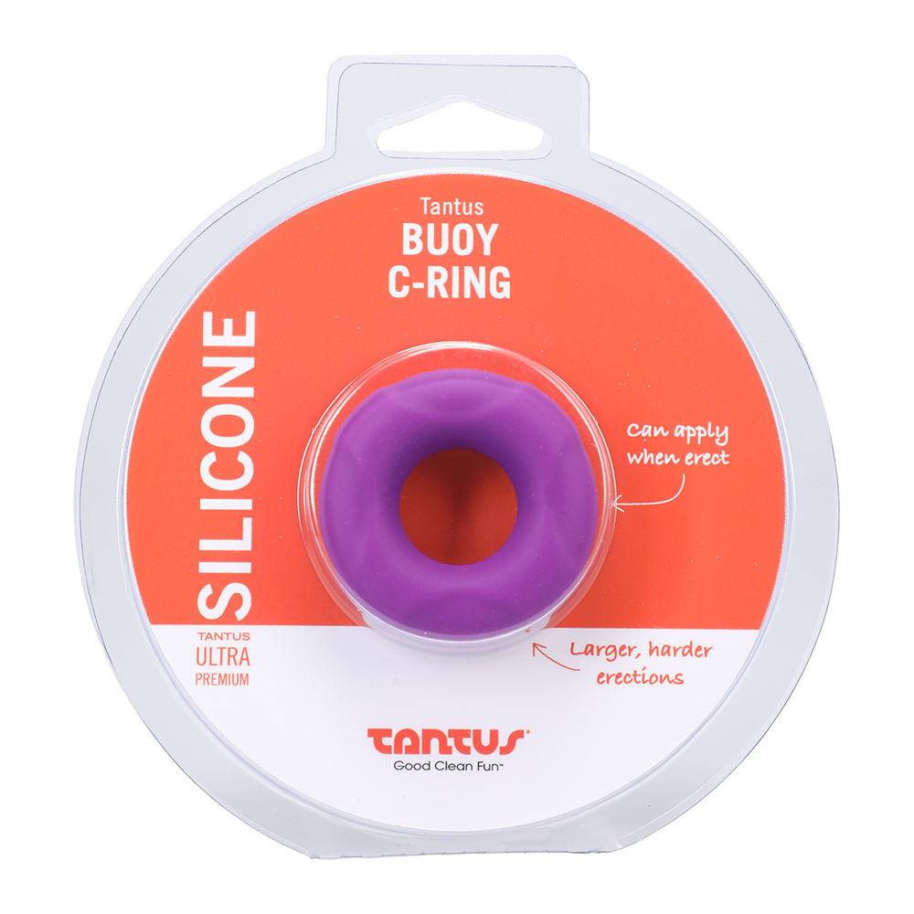 Tantus Buoy C-Ring Small Purple - Image 3