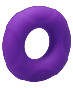 Alternative view of Tantus Buoy C-Ring Small Purple