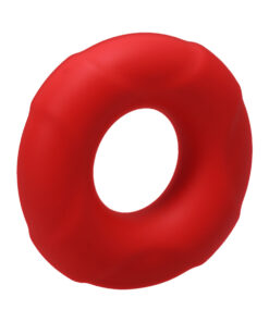 Alternative view of Tantus Buoy C-Ring Small Red