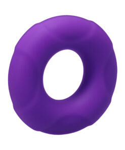 Alternative view of Tantus Buoy C-Ring Medium Purple