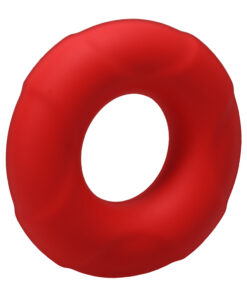 Alternative view of Tantus Buoy C-Ring Medium Red