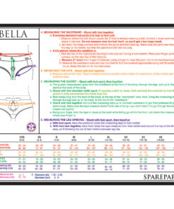 Alternative view of SpareParts Bella CleavBootyShort Blk 4XL