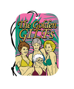 Wood Rocket Air Freshener Golden GILFS