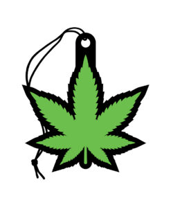 Wood Rocket Air Freshener Green Leaf