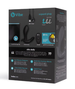Alternative view of B-VIbe Expand Plug- Black