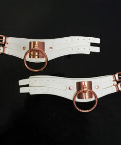 Alternative view of Coquette Pleasure Cuffs - White