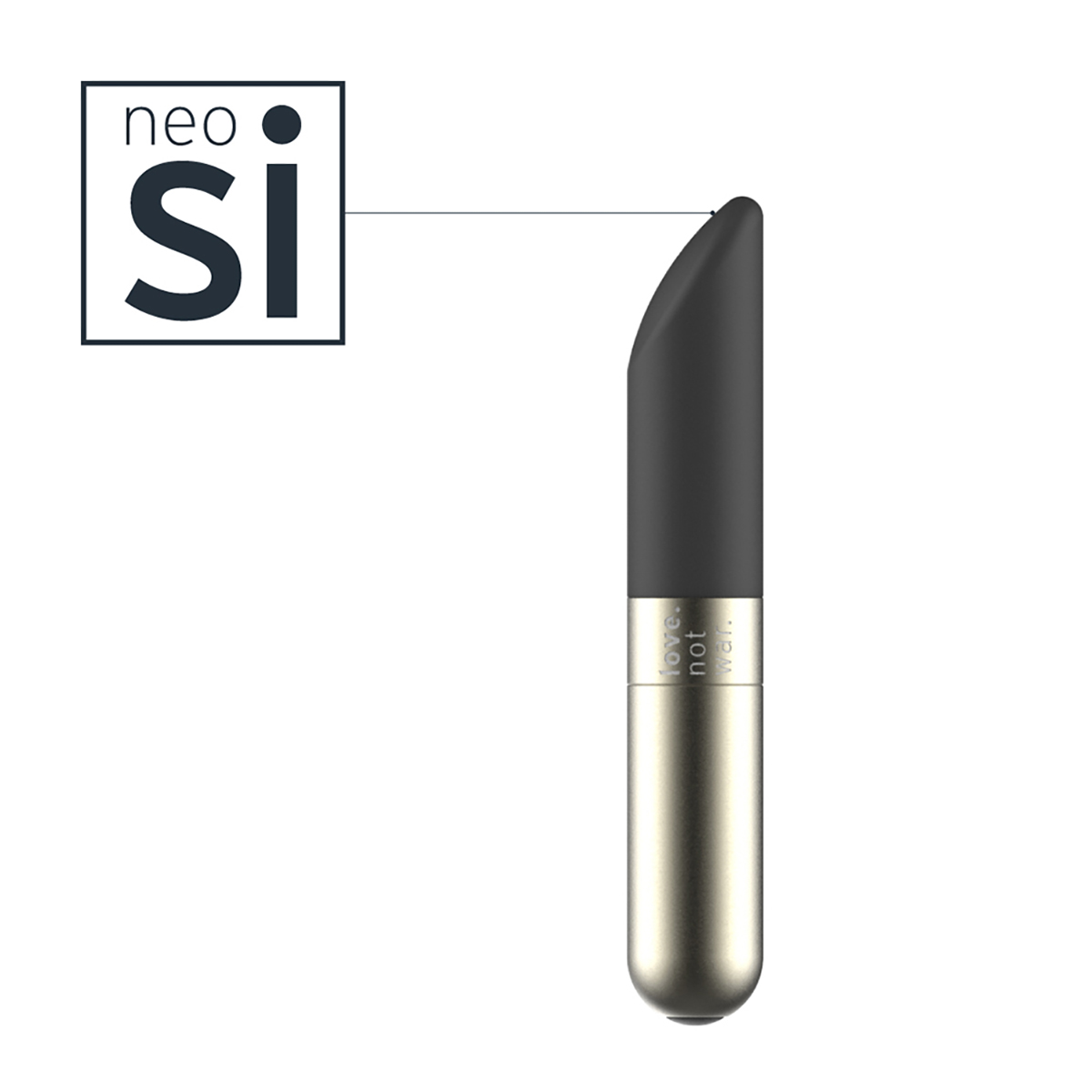 Love Not War Amore Head - Grey - Image 5