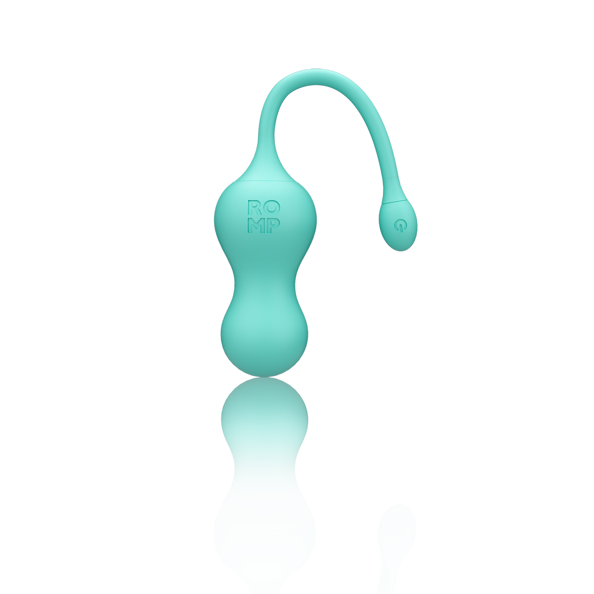 ROMP Cello Vibrating Egg - Aqua - Image 6