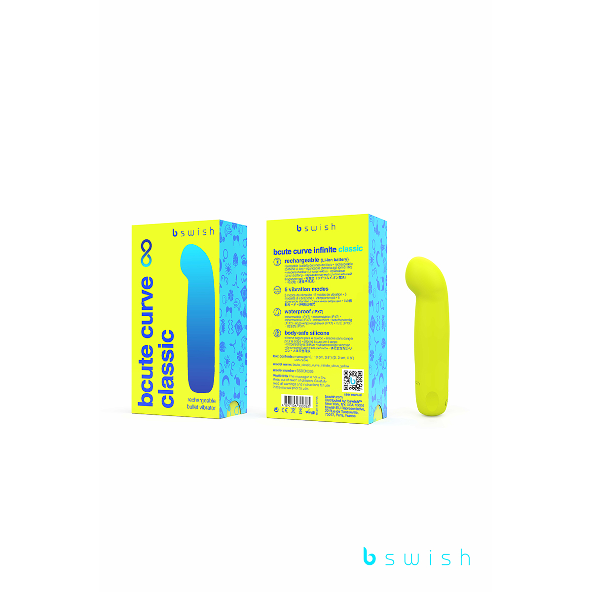 B Swish Bcute Classic Curve Infinite Citrus Yellow - Image 3