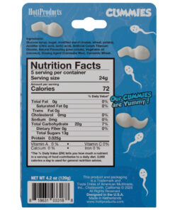Alternative view of Cummies Sperm-Shaped Gummies