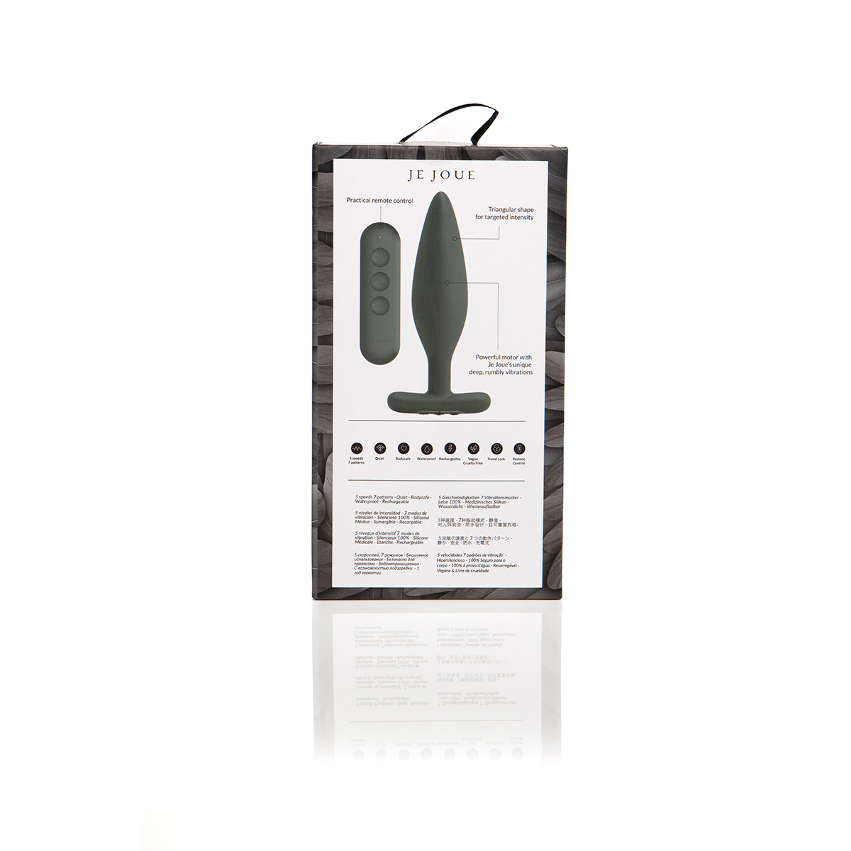 Je Joue Egon Vibrating Plug - Black - Image 2