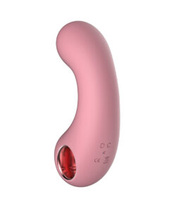 Luv Inc Cv77: Curved Vibrator - Light Pink