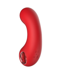Luv Inc Cv77: Curved Vibrator - Red