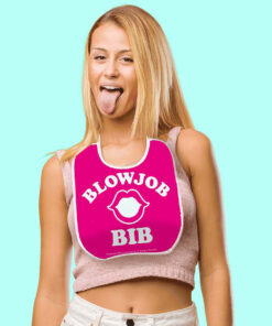 Alternative view of Blow Job Bib Pink