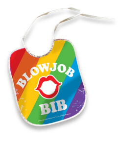 Blow Job Bib Rainbow