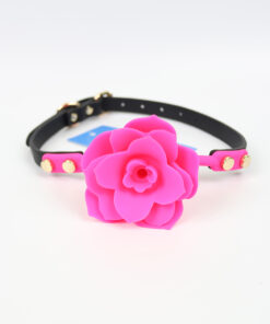 Ple'sur Flower Ball Gag Breathable Silicone- Pink