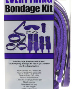 Alternative view of Everything Bondage 12pc Kit - Purple