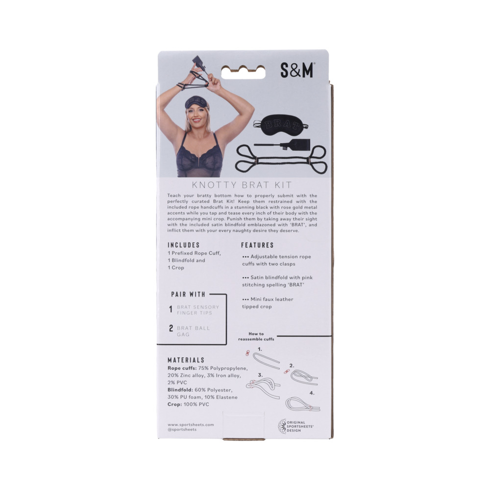 Sportsheets Sex & Mischief Knotty Brat Kit - Image 2