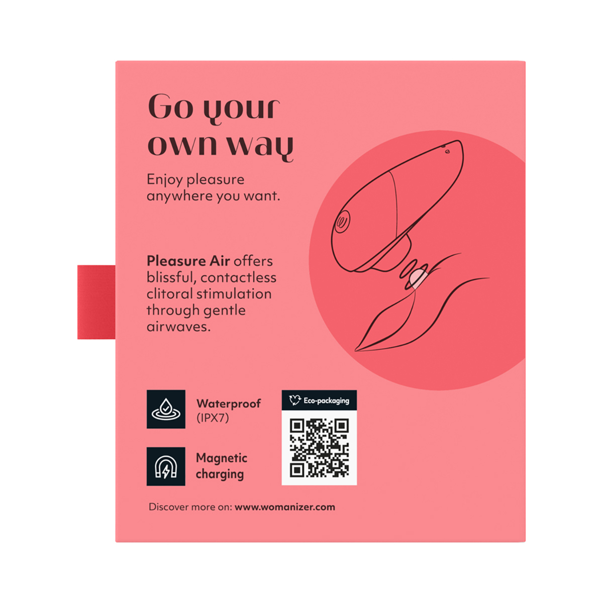 Womanizer Liberty 2- Vibrant Rose - Image 3