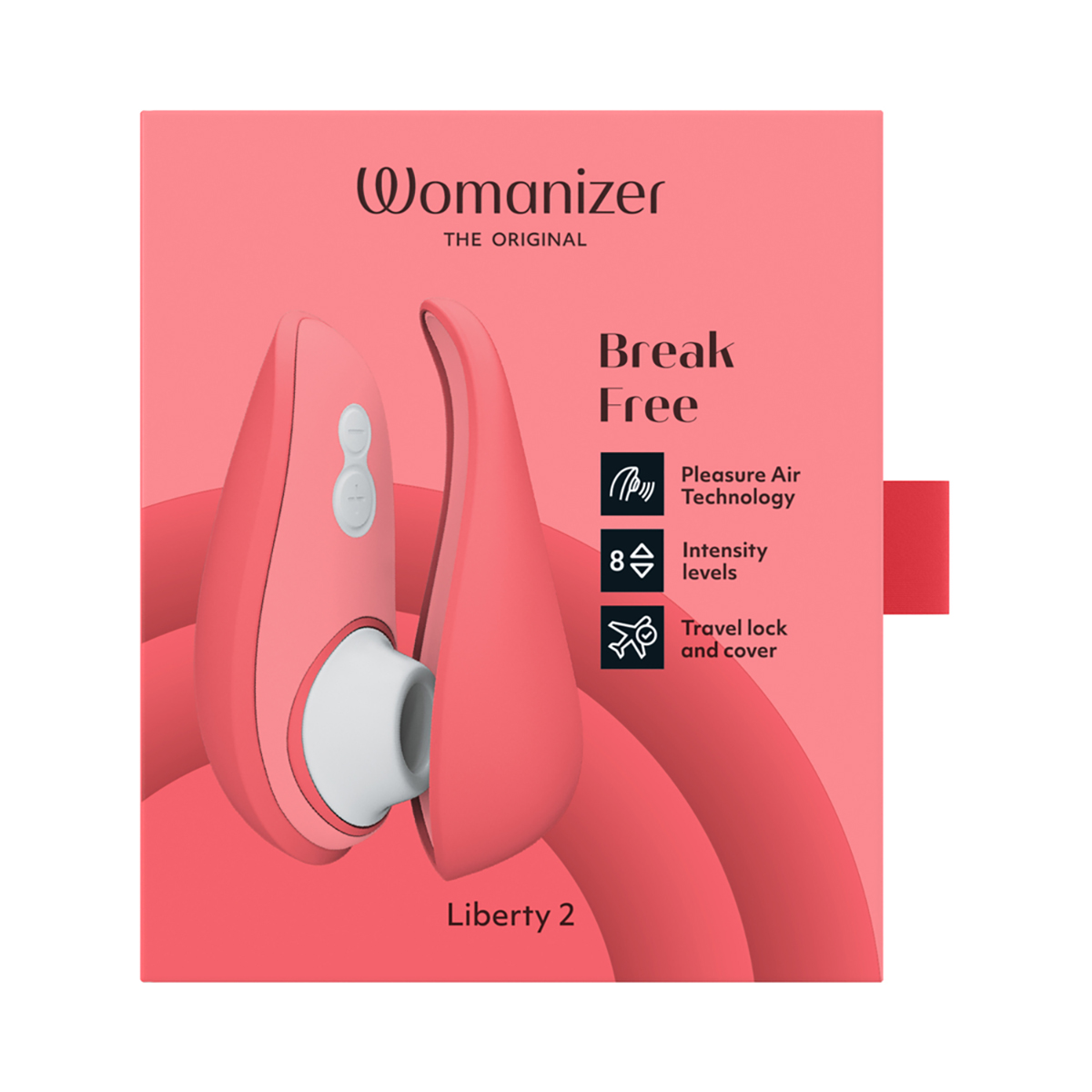 Womanizer Liberty 2- Vibrant Rose - Image 2