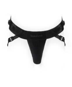 SpareParts Deuce Cover Undwr Harness Black (Double Strap) Size B Nylon