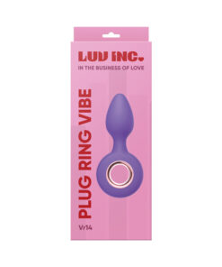 Alternative view of Luv Inc Vr14: Plug Ring Vibe Purple