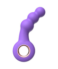 Luv Inc Br15: Beaded Ring Vibe Purple