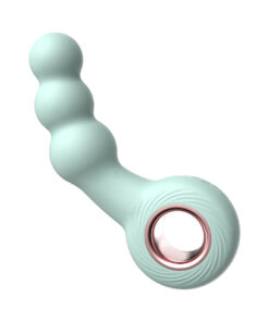 Alternative view of Luv Inc Br15: Beaded Ring Vibe Green