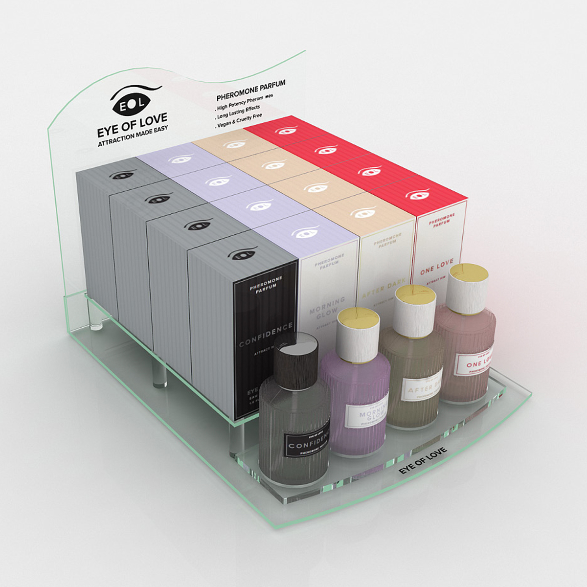 Eye of Love Parfum 50Ml Deluxe Prepack 4X4 Assorted (Testers Included) - Image 3