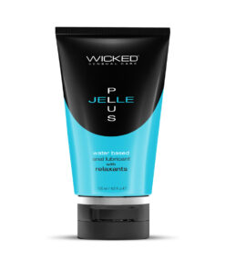 Wicked Jelle Plus Anal Lubricant with Relaxants 4 oz.