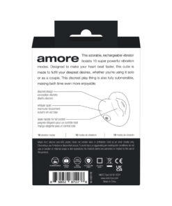 Alternative view of VeDO Amore Rechargeable Pleasure Vibe Black