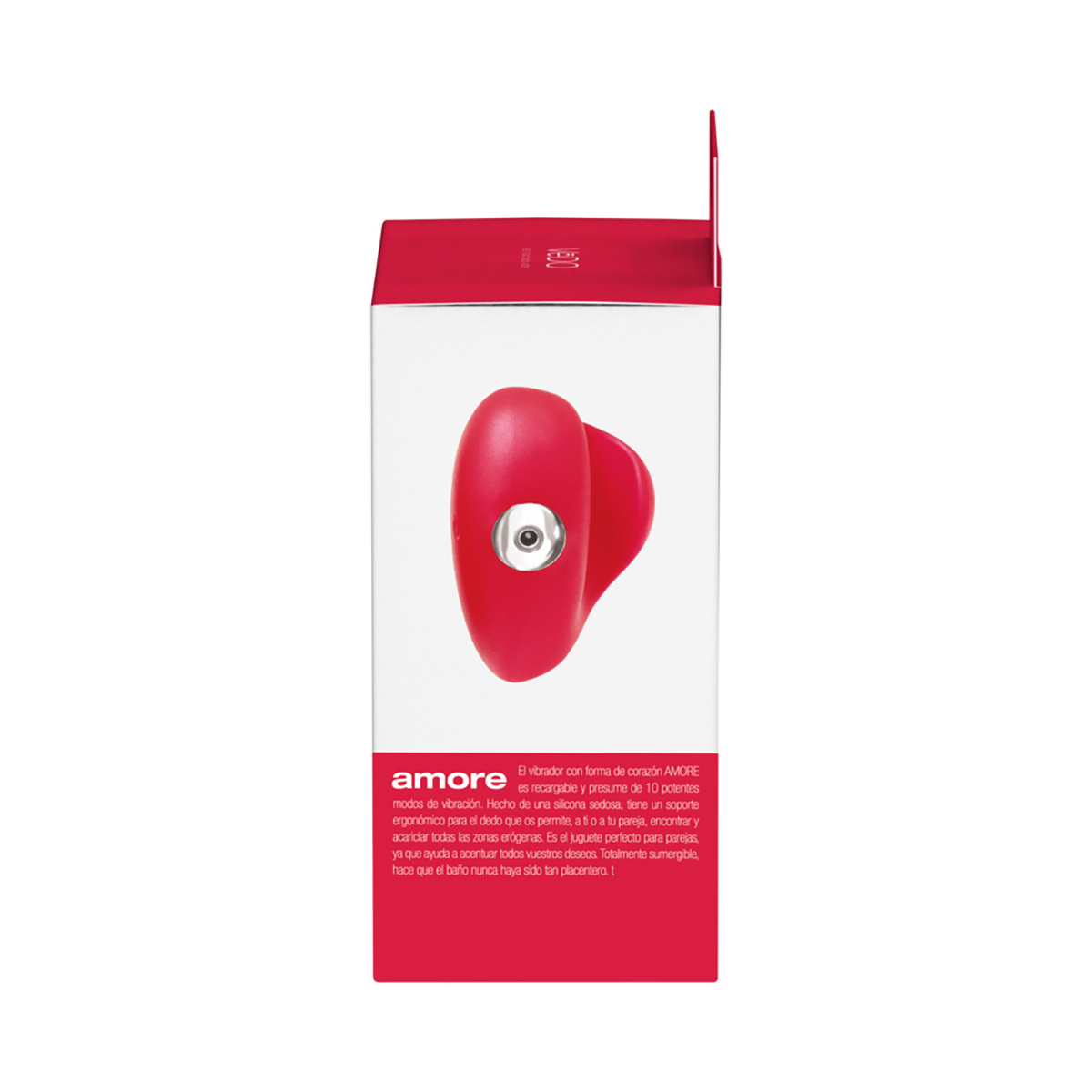 VeDO Amore Rechargeable Pleasure Vibe Red - Image 3